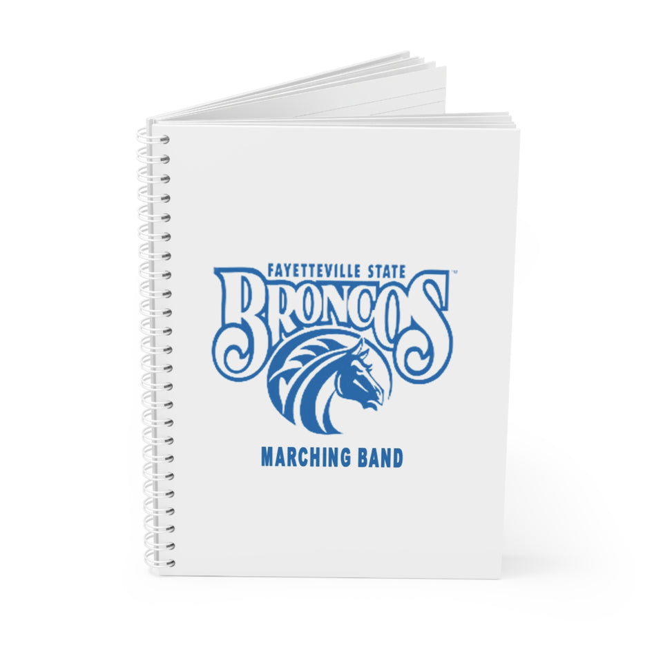 Fayetteville State Marching Band Spiral Notebook