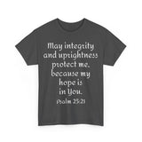 Psalm 25:21 Unisex Heavy Cotton Tee