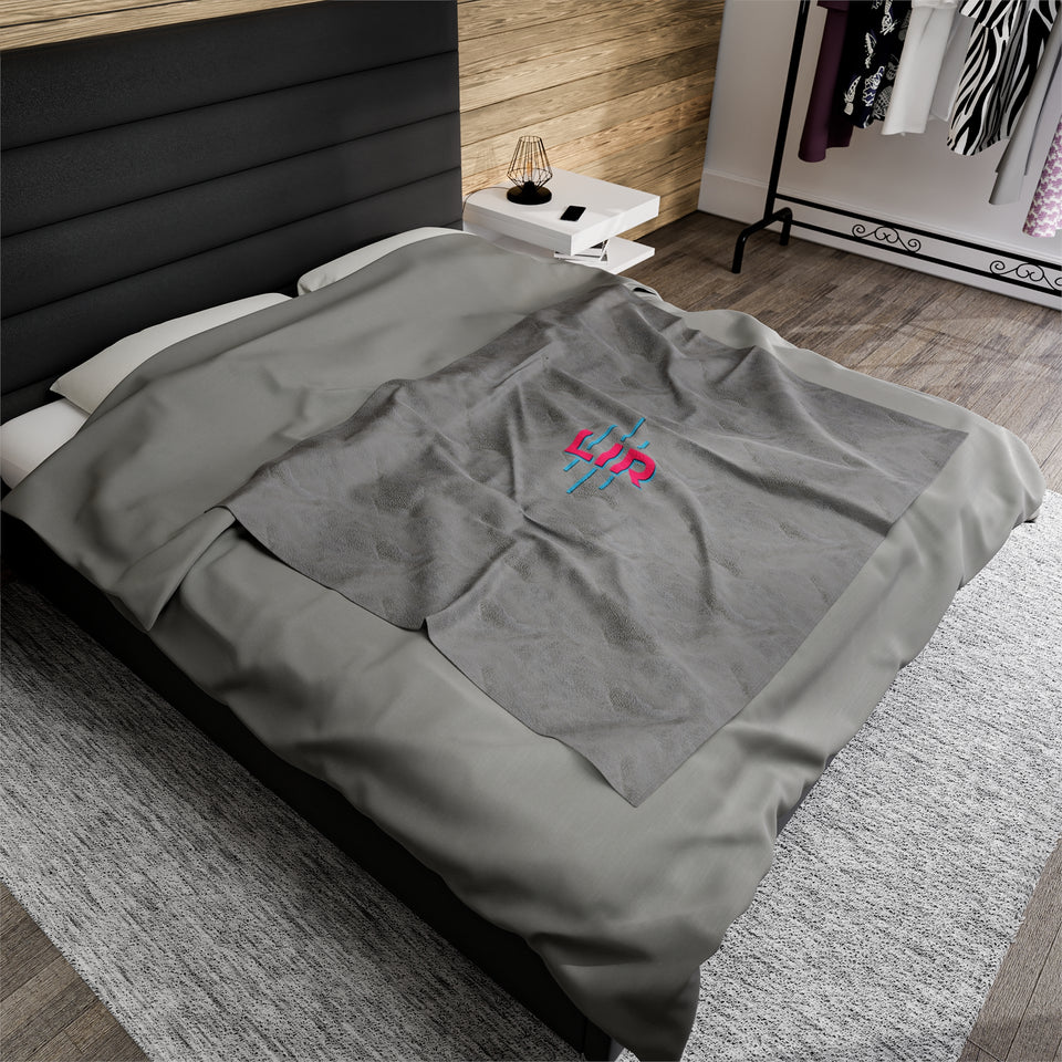 Lifestyle International Realty Velveteen Plush Blanket