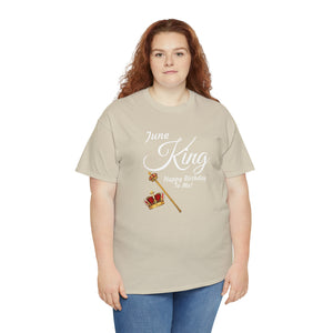 June King Unisex Heavy Cotton Tee