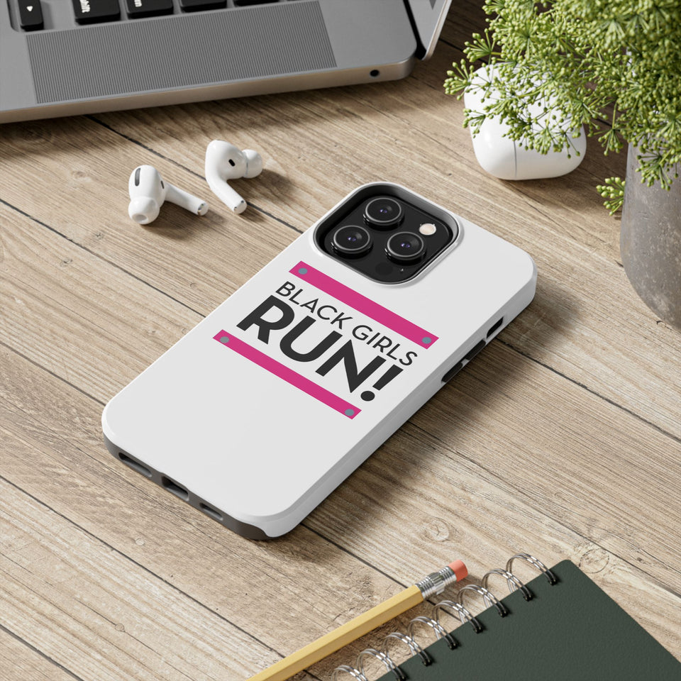 Black Girls Run Tough Phone Cases