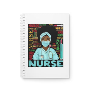 Black Nurse Spiral Notebook