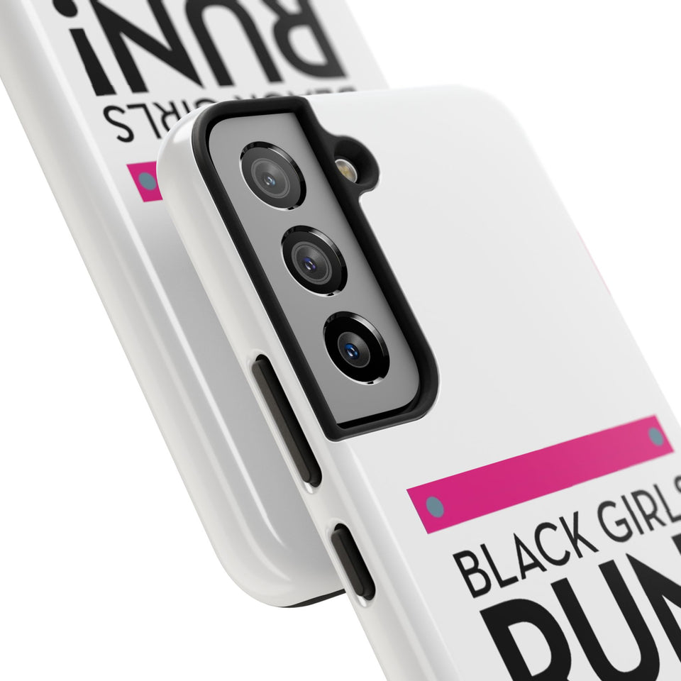 Black Girls Run Tough Phone Cases