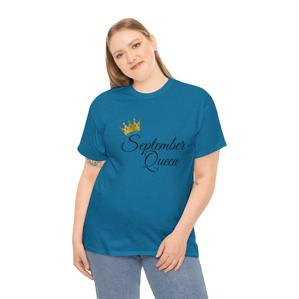 September Queen Unisex Heavy Cotton Tee