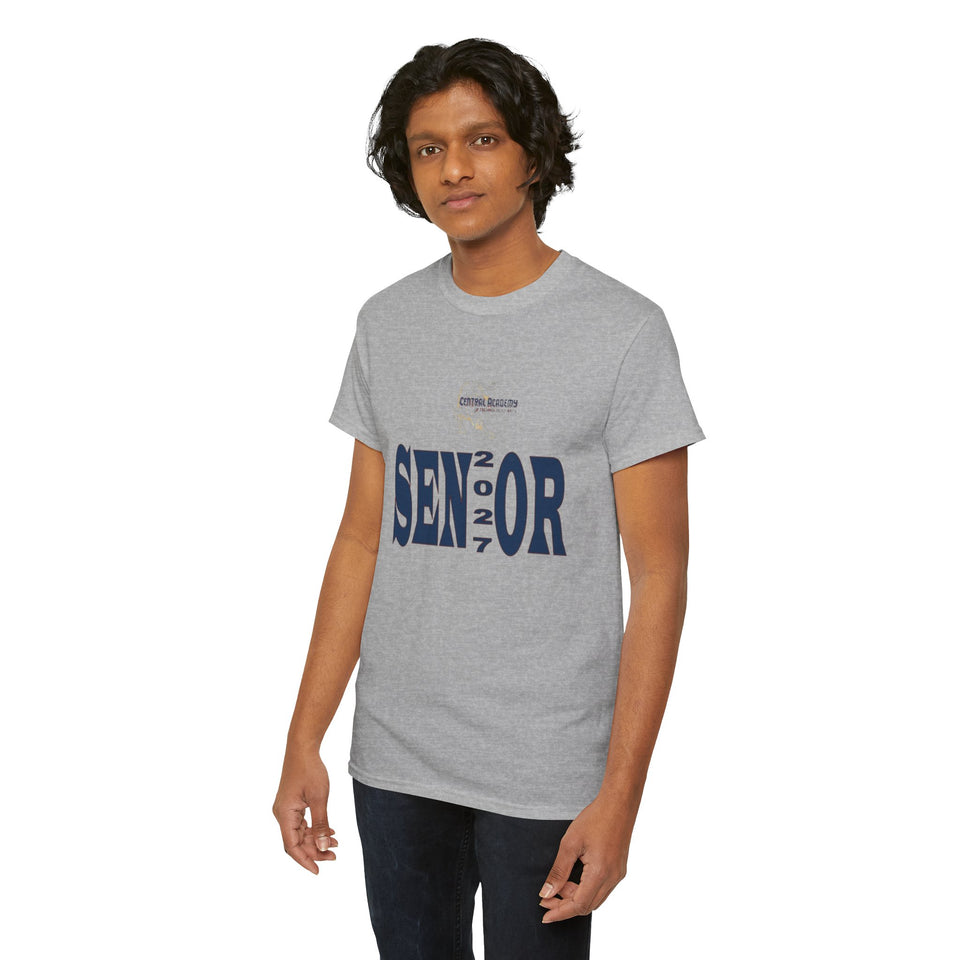 Central Academy of Tech & Arts Senior 2027 Unisex Heavy Cotton Tee