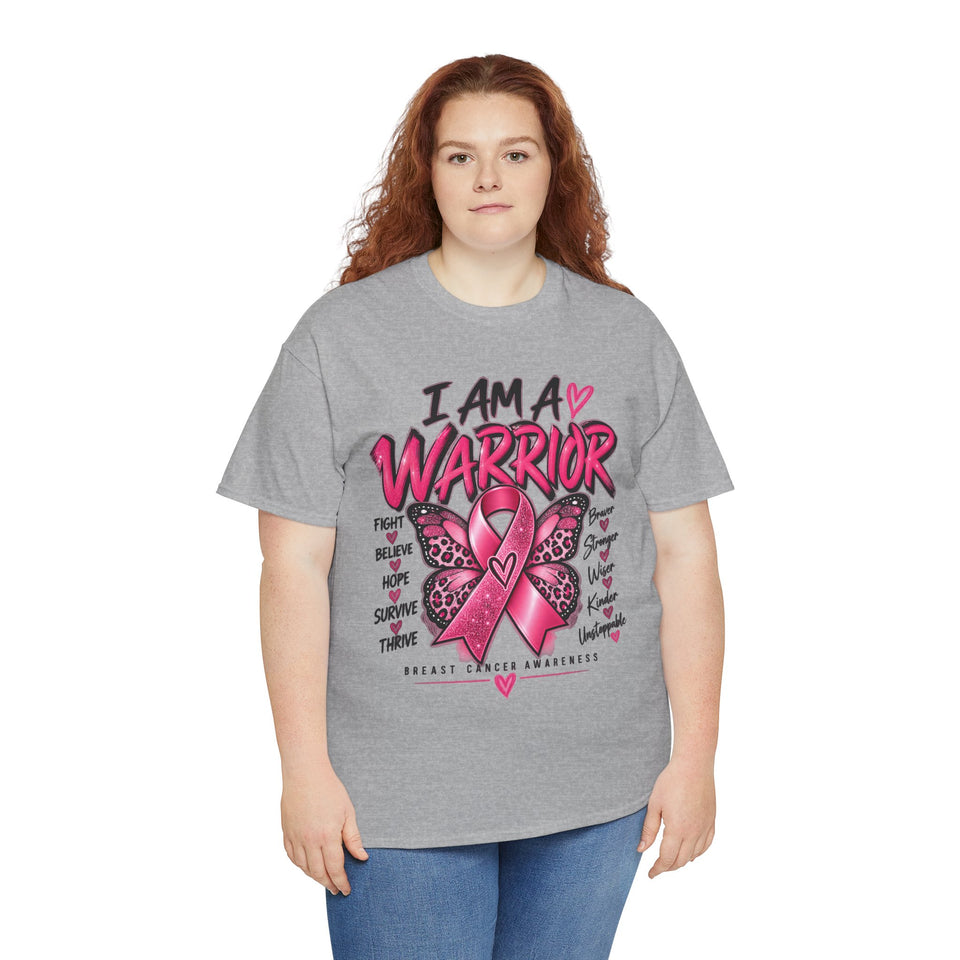 Breast Cancer Awareness Unisex Heavy Cotton Tee