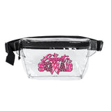 Support Squad Breast Cancer Awareness Transparent Fanny Pack