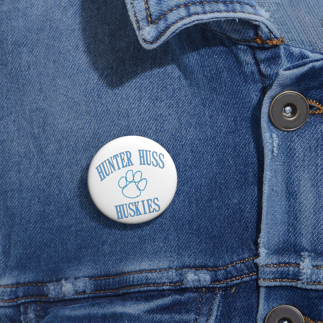 Hunter Huss HS Custom Pin Buttons