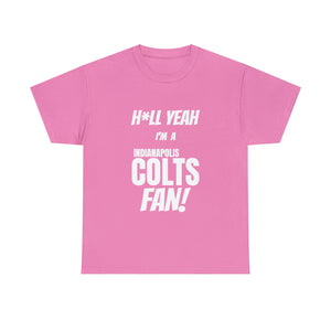 Indianapolis Colts Football Unisex Heavy Cotton Tee