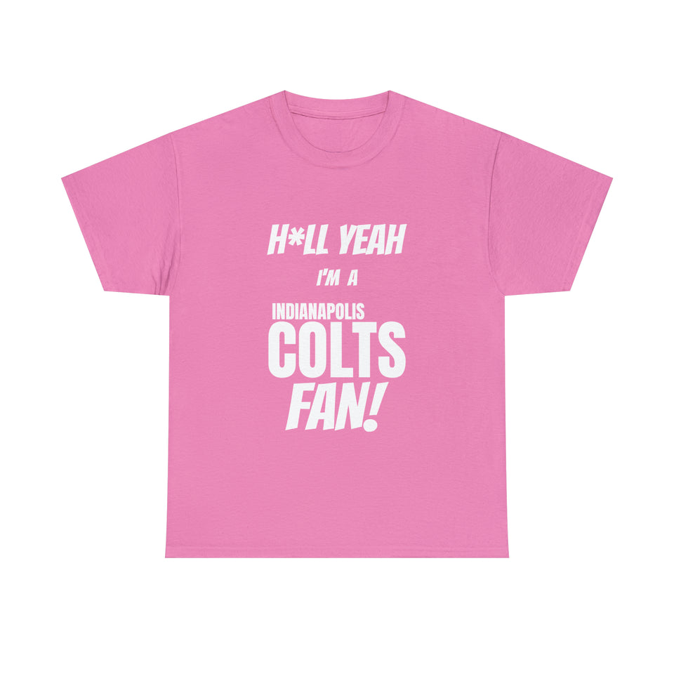 Indianapolis Colts Football Unisex Heavy Cotton Tee