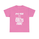 Indianapolis Colts Football Unisex Heavy Cotton Tee