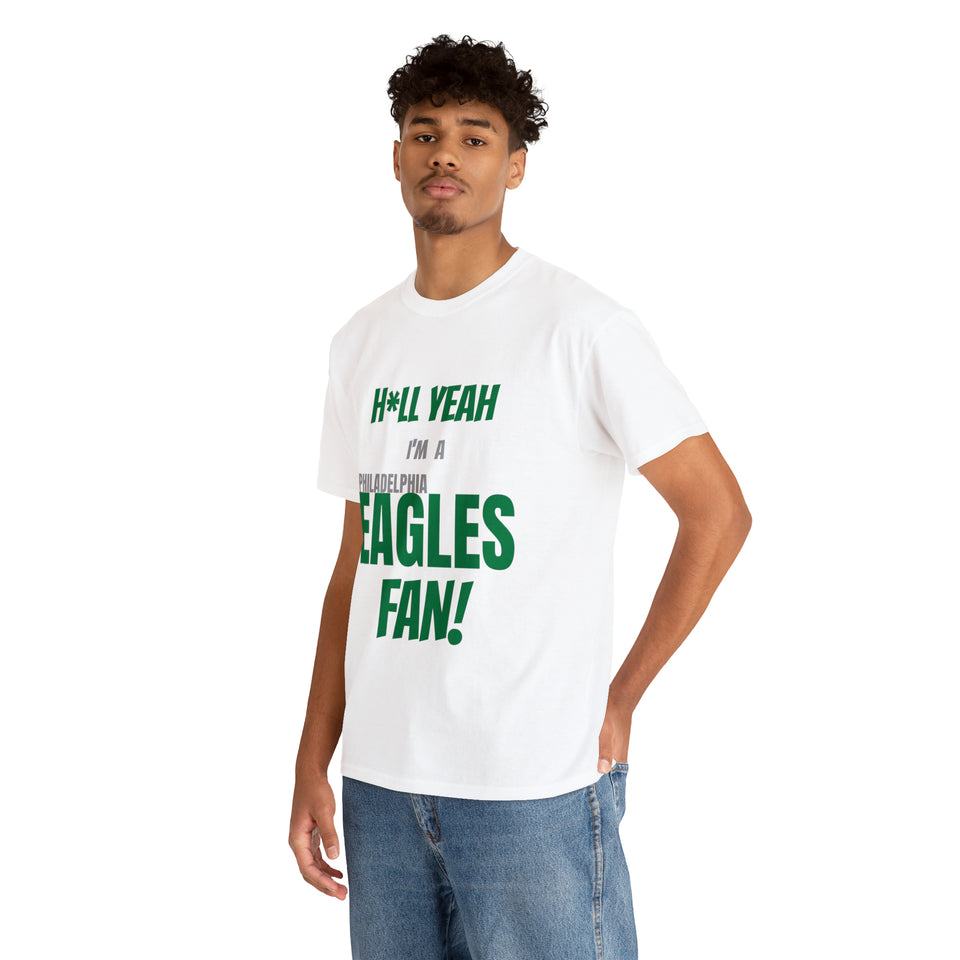 Philadelphia Eagles Football Unisex Heavy Cotton Tee