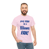 Seattle Seahawks Football Unisex Heavy Cotton Tee