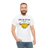 Heck Yeah My Son Is A JCSU Golden Bull Unisex Heavy Cotton Tee