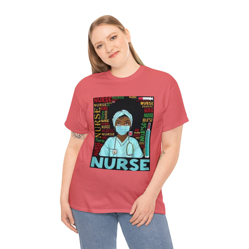Black Nurse Cotton Tee