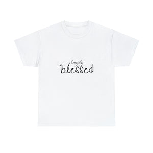 Simply Blessed Unisex Heavy Cotton Tee