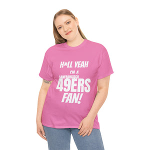 San Francisco Football Unisex Heavy Cotton Tee