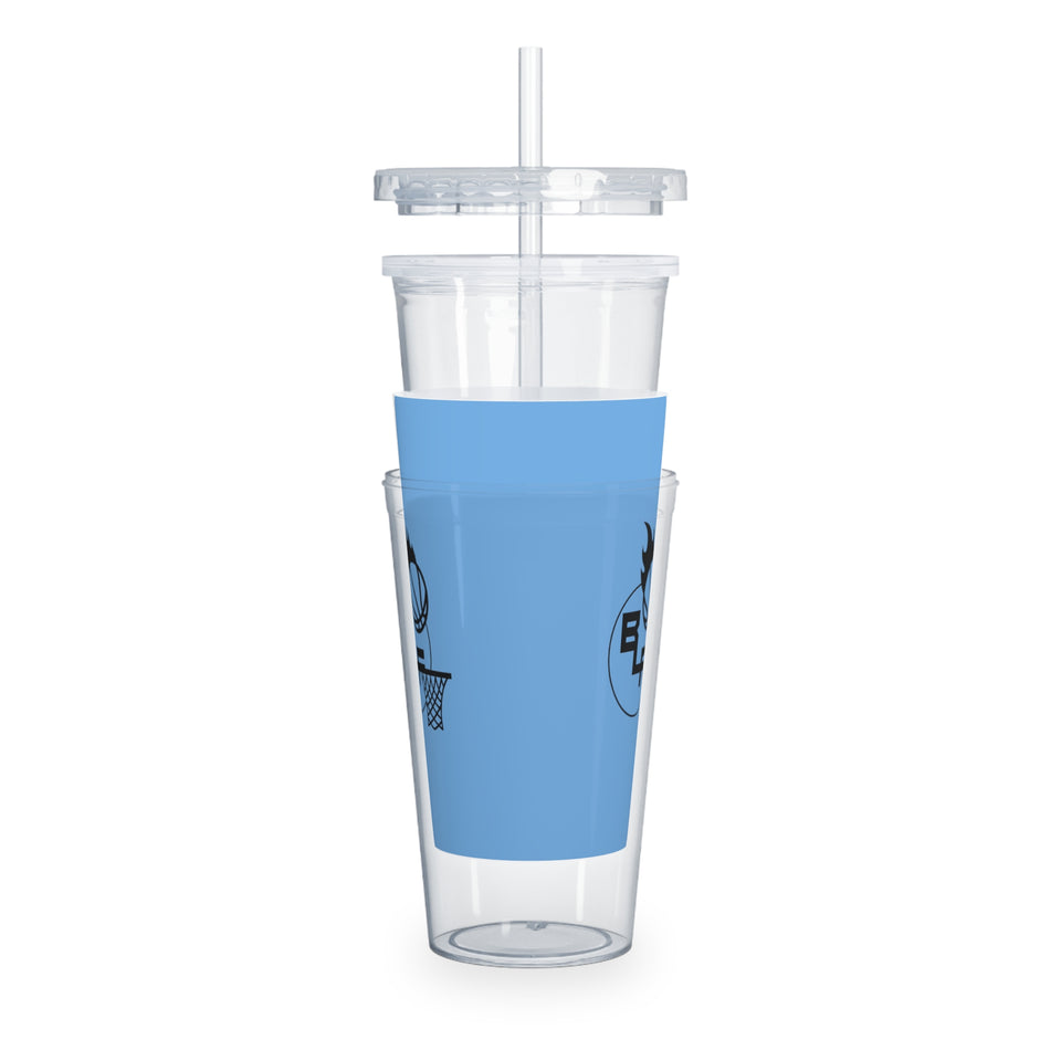 Bradley Floyd Plastic Tumbler with Straw