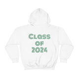 Heck Yeah My Son is A UNCC Senior Unisex Heavy Blend™ Hooded Sweatshirt