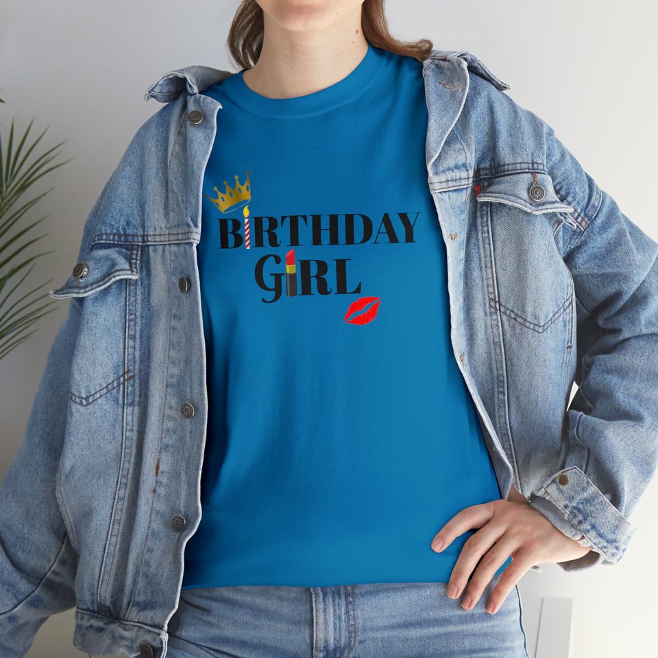 Birthday Girl Unisex Heavy Cotton Tee