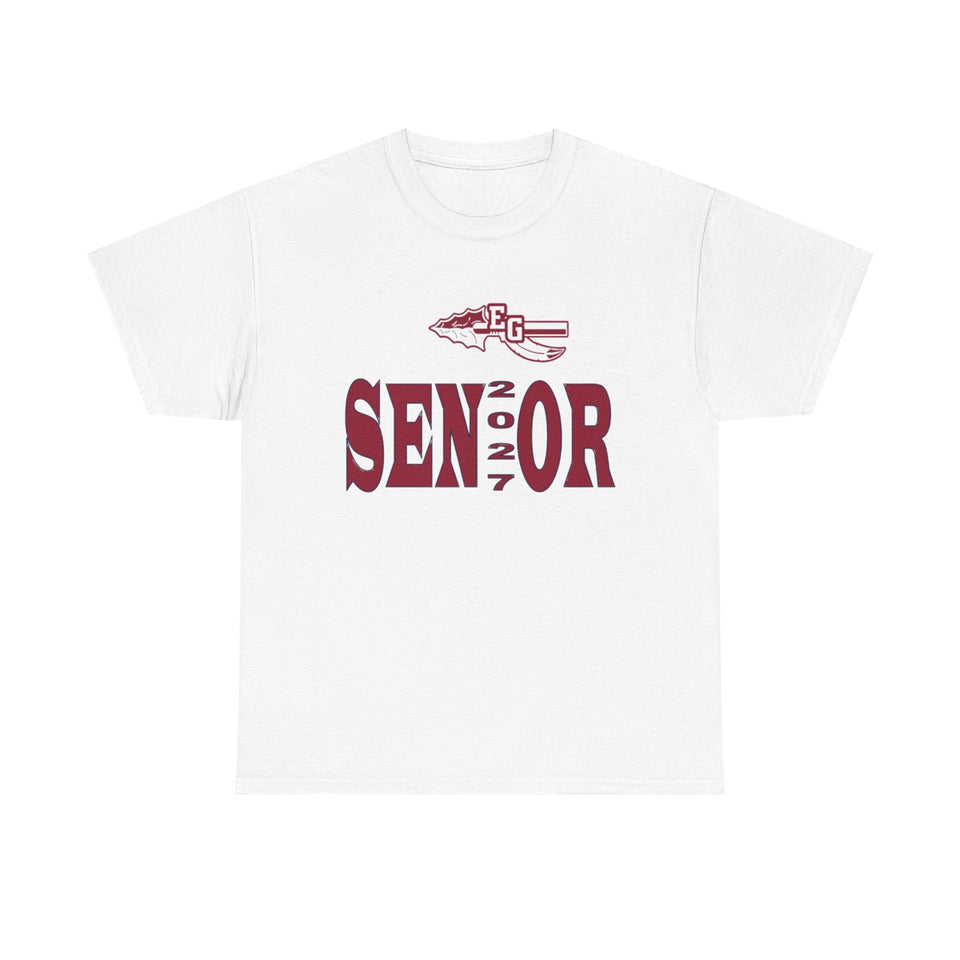 East Gaston HS Senior 2027 Unisex Heavy Cotton Tee