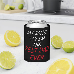 Best Dad Ever Can Cooler