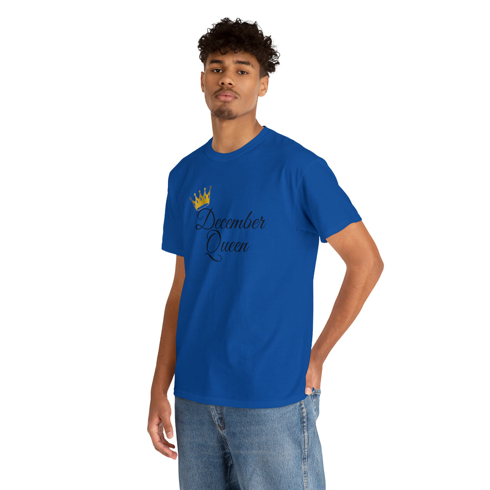 December Queen Unisex Heavy Cotton Tee