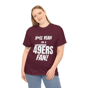 San Francisco Football Unisex Heavy Cotton Tee