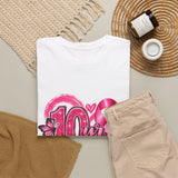 10 Yr Survivor Breast Cancer Awareness Unisex Heavy Cotton Tee