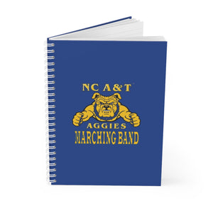 NC A&T Marching Band Spiral Notebook