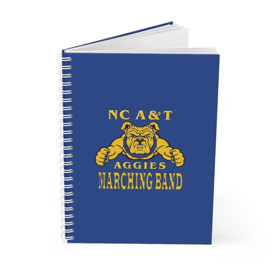 NC A&T Marching Band Spiral Notebook