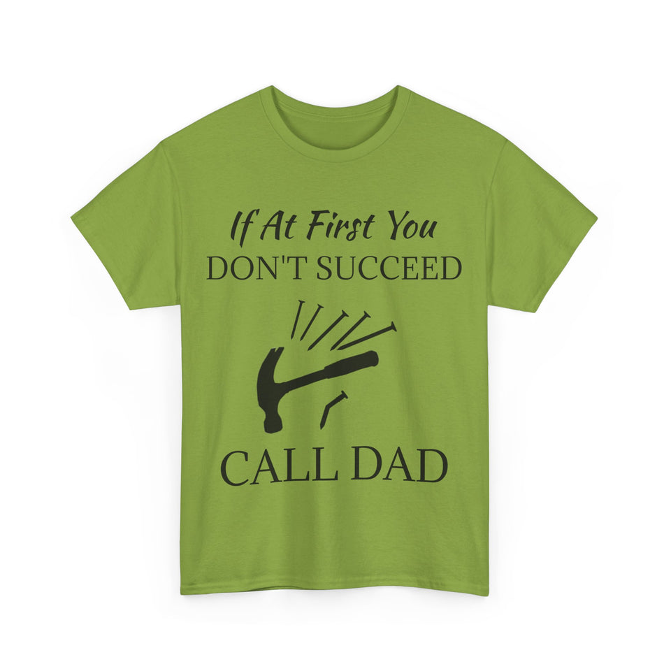 Call Dad Unisex Heavy Cotton Tee