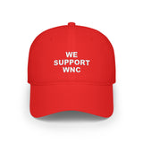 We Support WNC Low Profile Baseball Cap