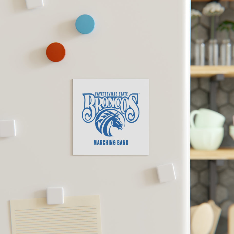 Fayetteville State Marching Band Square Magnet