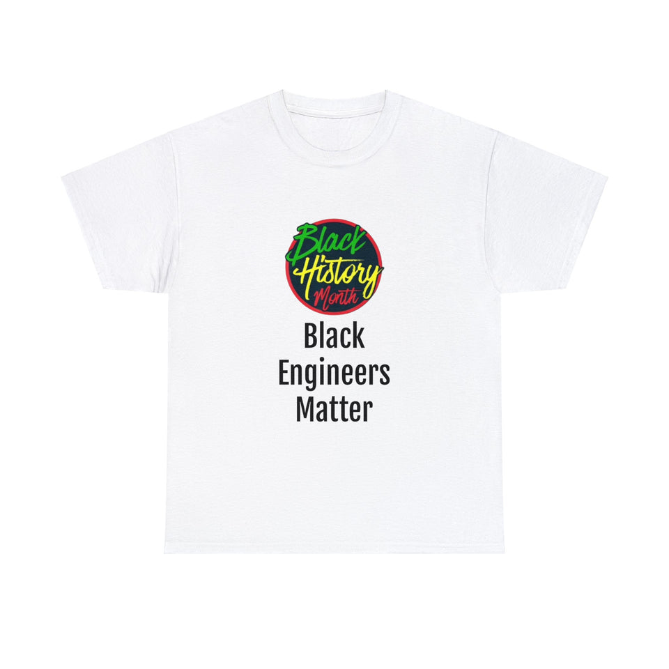 Black Engineers Matter Cotton Tee