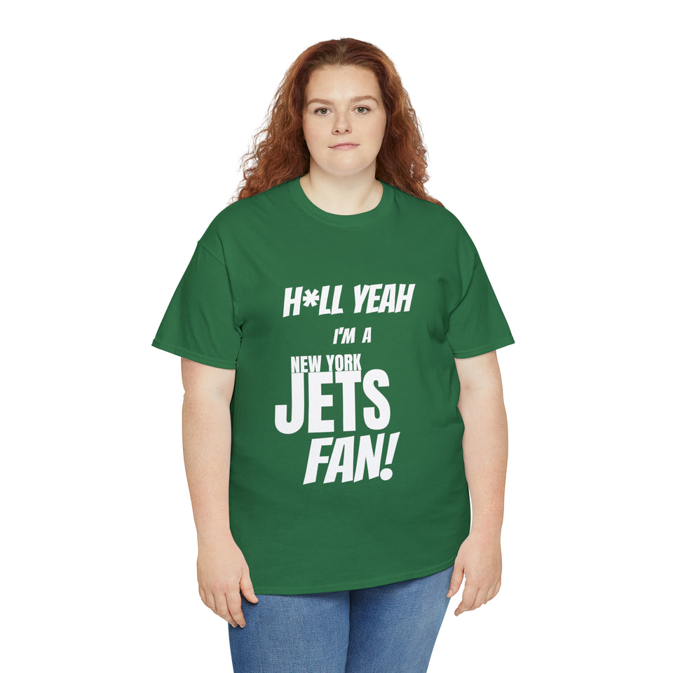 New York Jets Football Unisex Heavy Cotton Tee