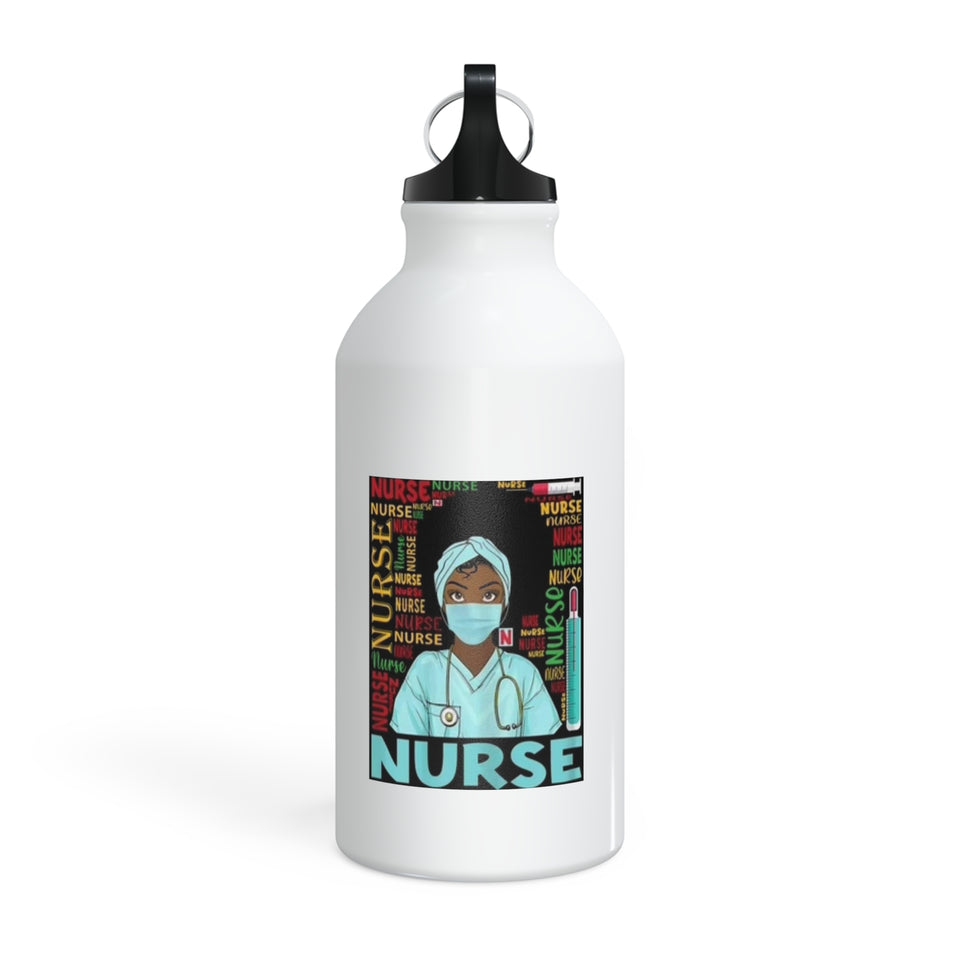 Black Nurse Sport Bottle