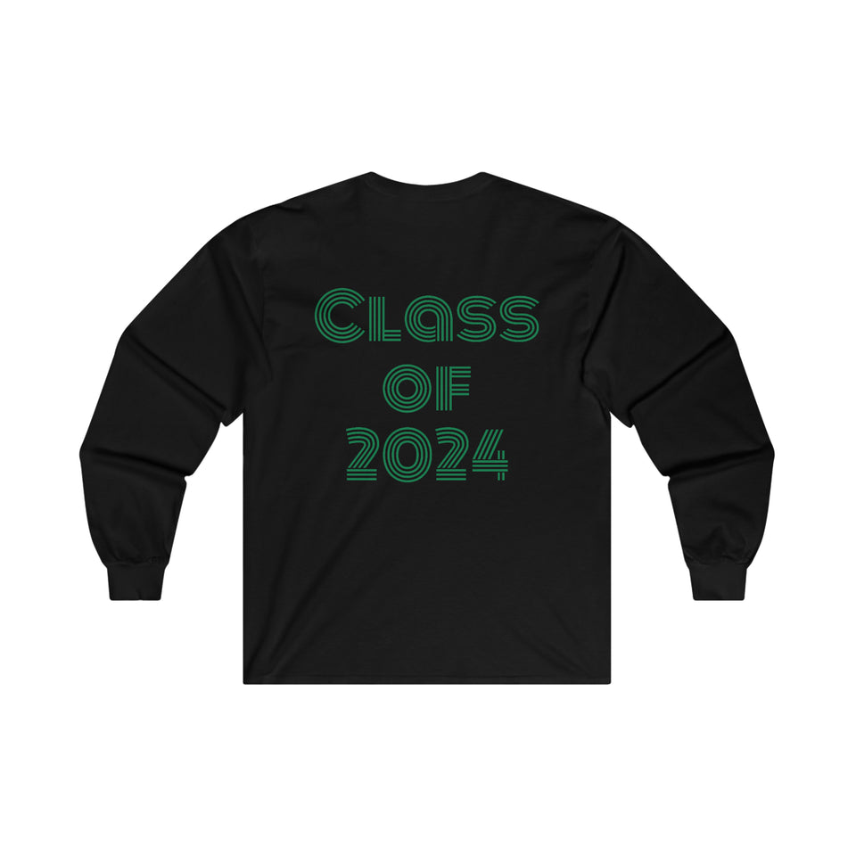 Heck Yeah I'm A UNC Charlotte Senior Ultra Cotton Long Sleeve Tee