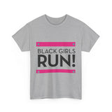 Black Girls Run Unisex Heavy Cotton Tee