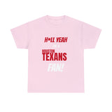 Houston Texans Football Unisex Heavy Cotton Tee