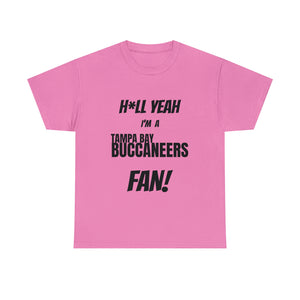 Tampa Bay Buccaneers Football Unisex Heavy Cotton Tee