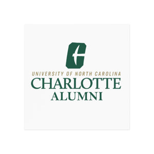 UNCC Alumni Square Magnet