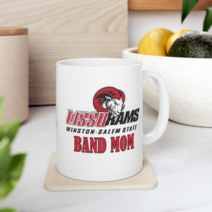 WSSU Band Mom Ceramic Mug, (11oz, 15oz)