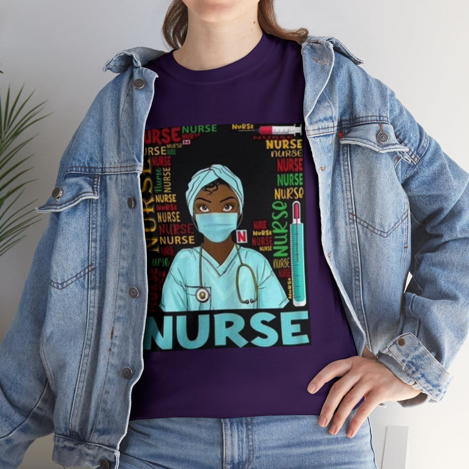 Black Nurse Cotton Tee