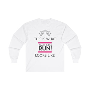 Black Girls Run Unisex Ultra Cotton Long Sleeve Tee