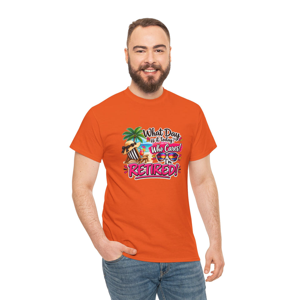 What Day Is It Today? Unisex Heavy Cotton Tee