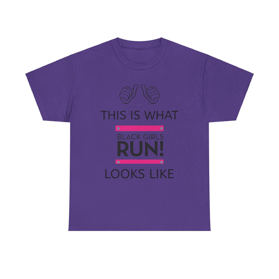 Copy of Black Girls Run Unisex Heavy Cotton Tee