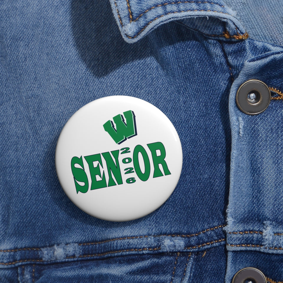Weddington HS Custom Pin Buttons