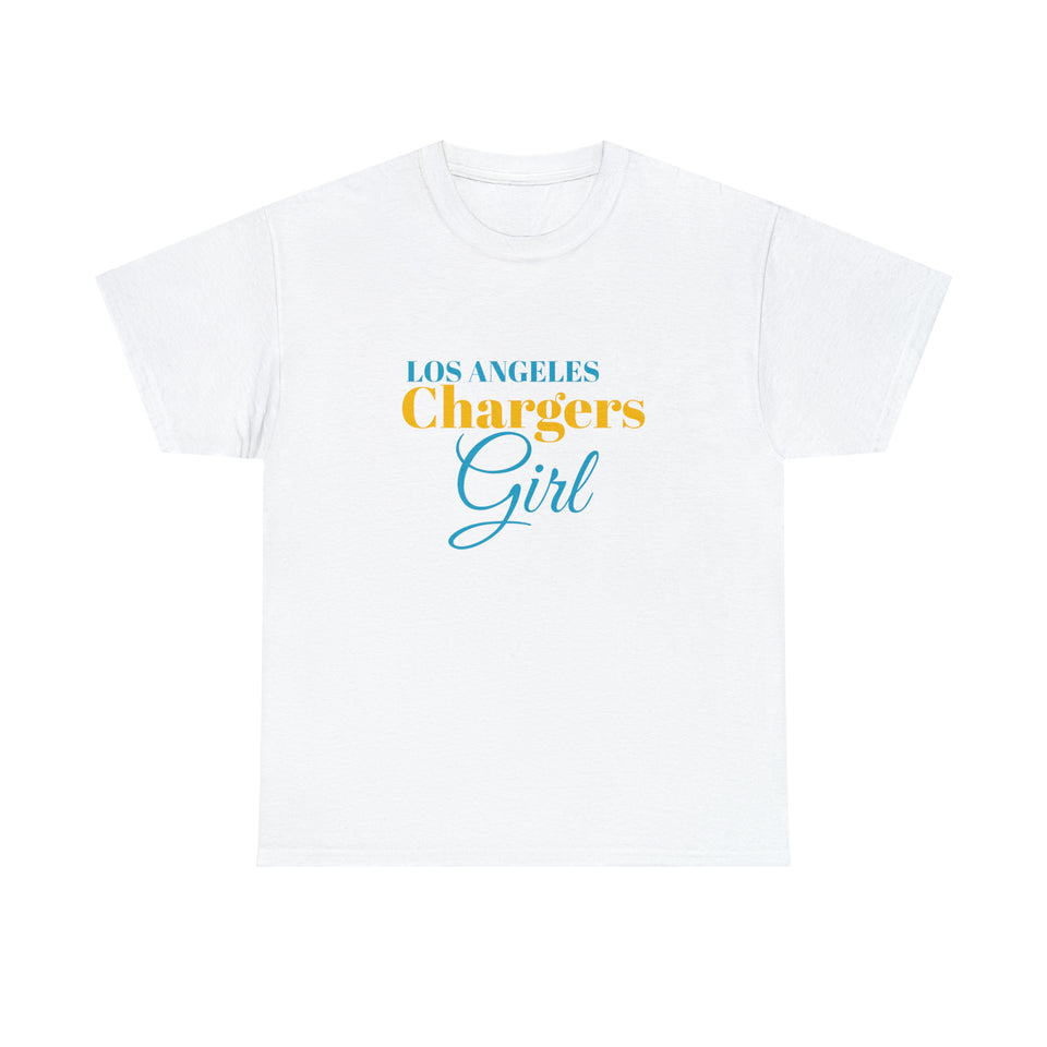 Los Angeles Chargers Girl Unisex Heavy Cotton Tee