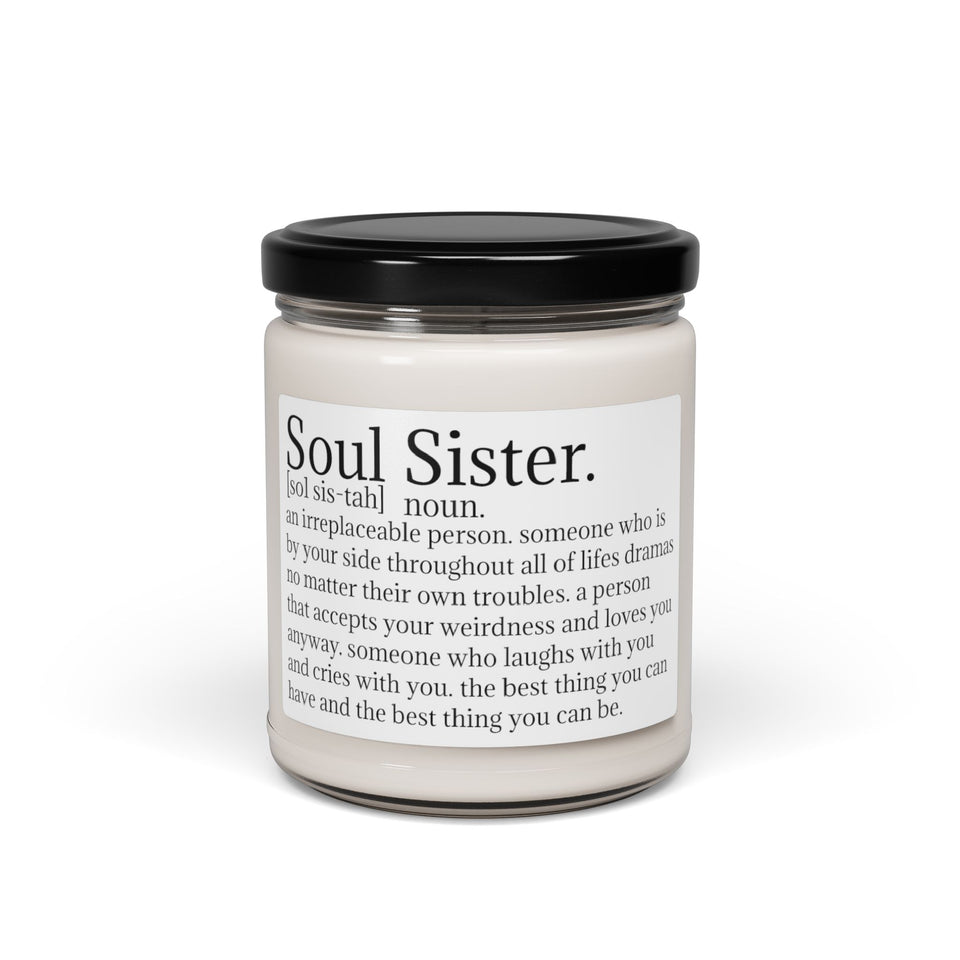 Soul Sister Scented Soy Candle, 9oz